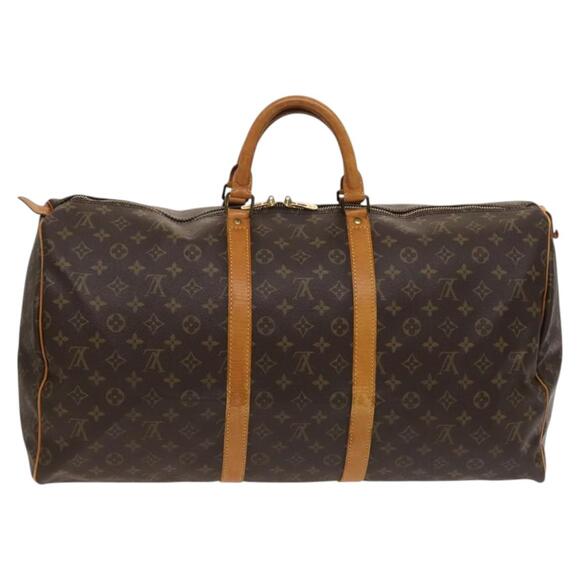 LOUIS VUITTON Monogram Keepall 55 Boston Bag M41424 - Picture 2 of 16